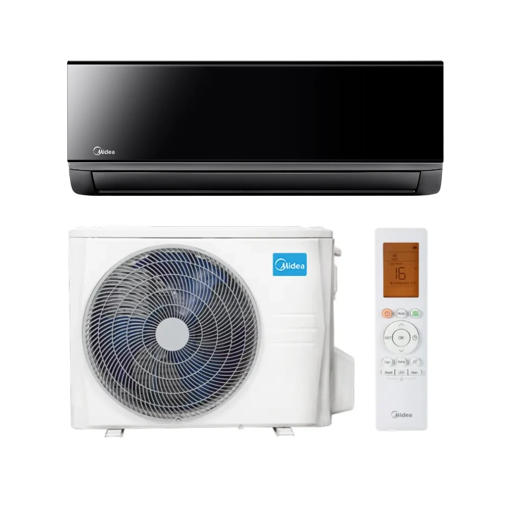 Midea Xtreme Save Black - vnútorná a vonkajšia jednotka
